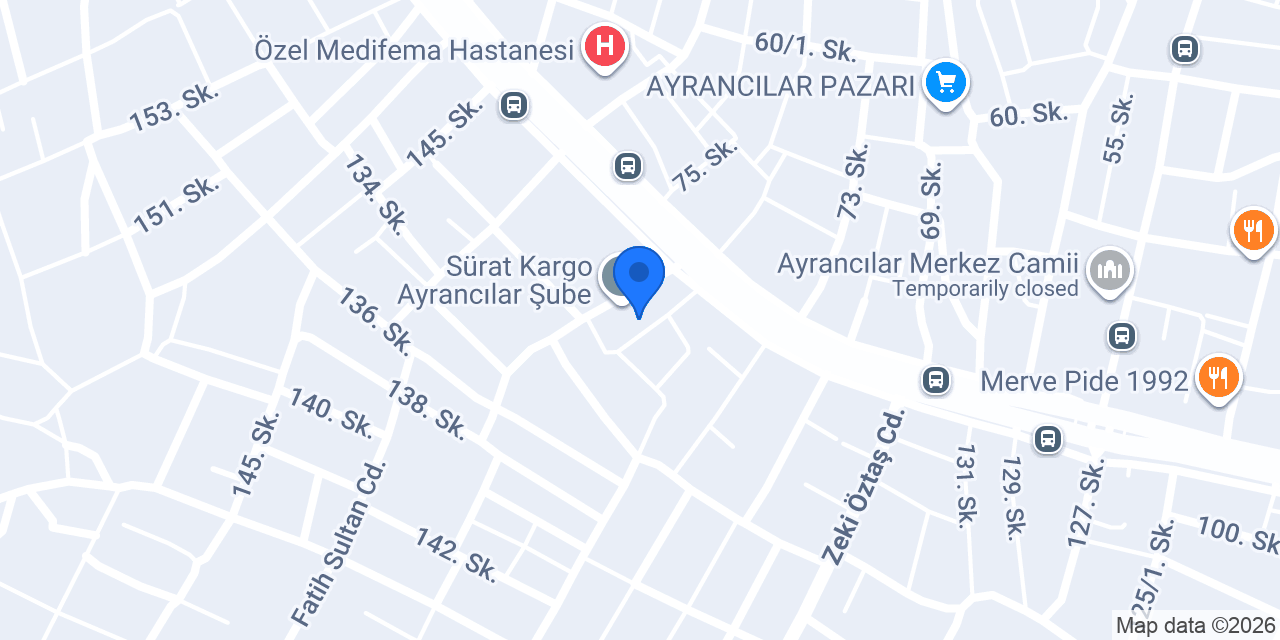 İsot Dürümcü - Uğur Usta konumu
