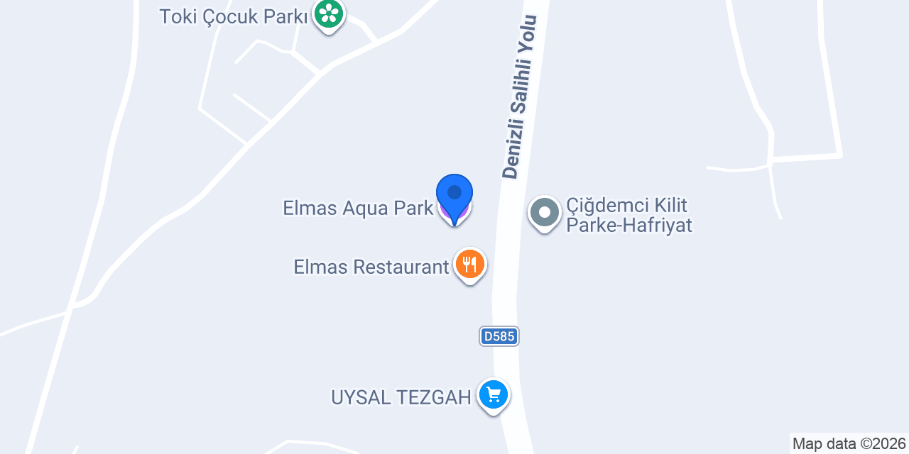 Elmas Aqua Park konumu