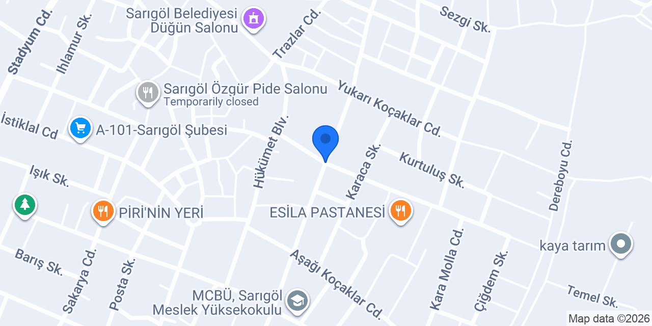 Halk Eğitim Merkezi konumu