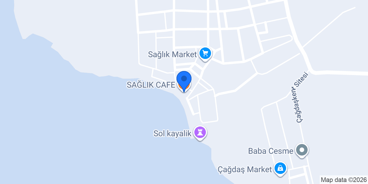 SAĞLIK CAFE konumu