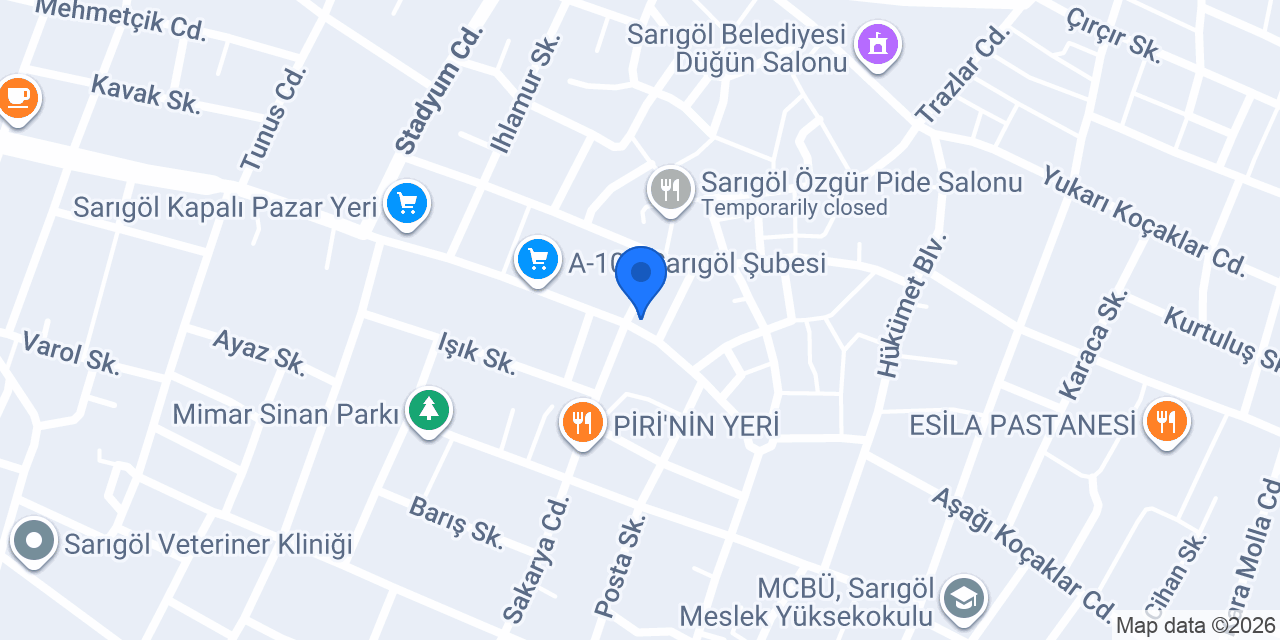 Çavuşlu Tekel Bayii konumu