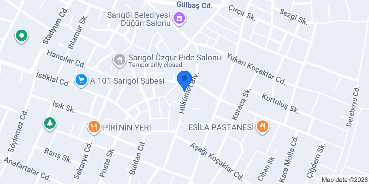 İLTER ECZANESİ konumu