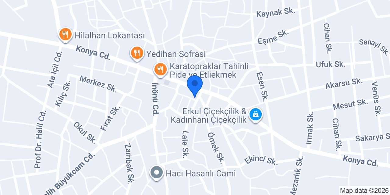 Ayyıldız Kıraathanesi konumu