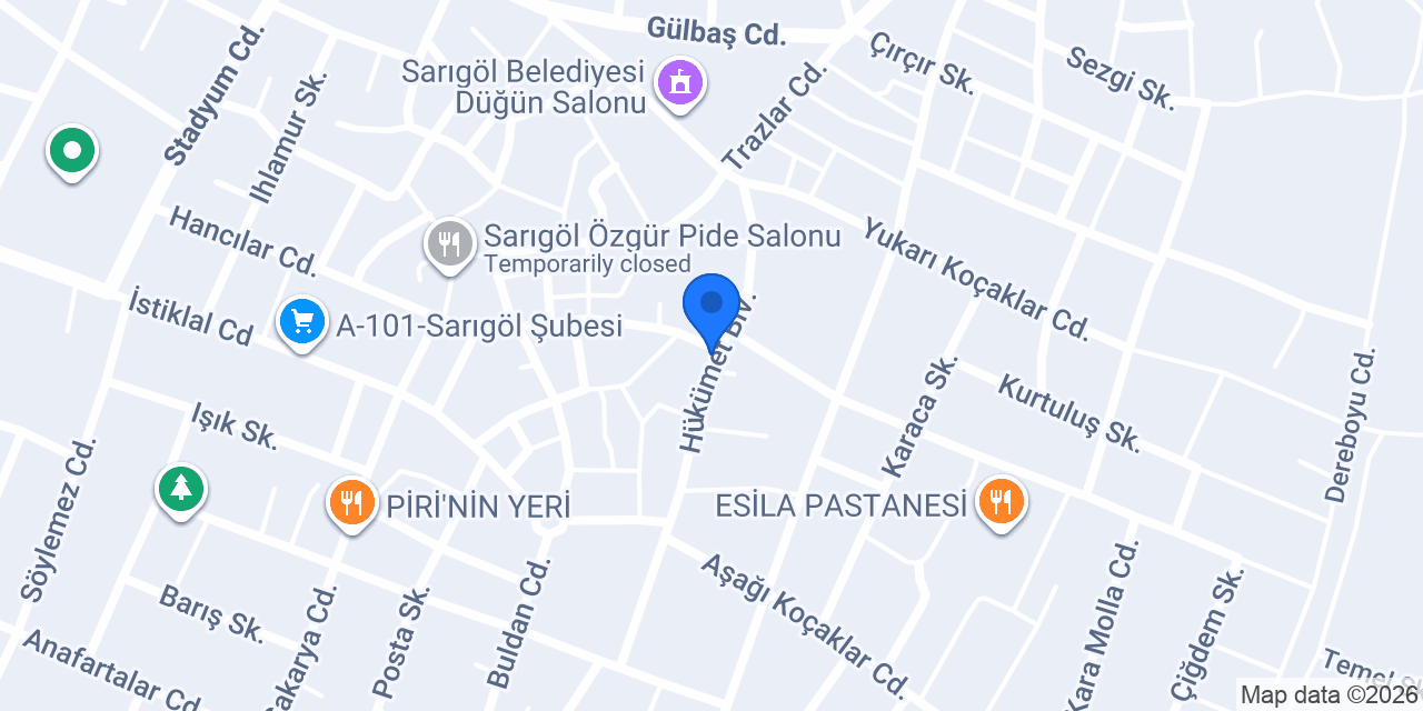 Kevser Eczanesi konumu
