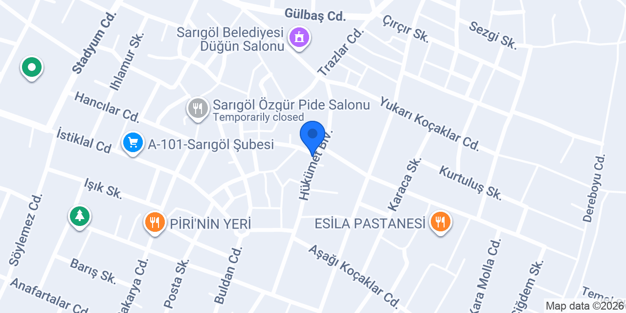 Sofra pide konumu