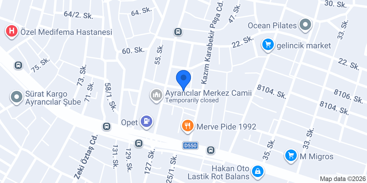 Uğur elektrik konumu