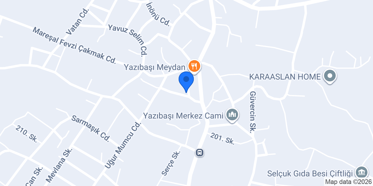 SİRAÇ UNLU MAMÜLLERİ konumu