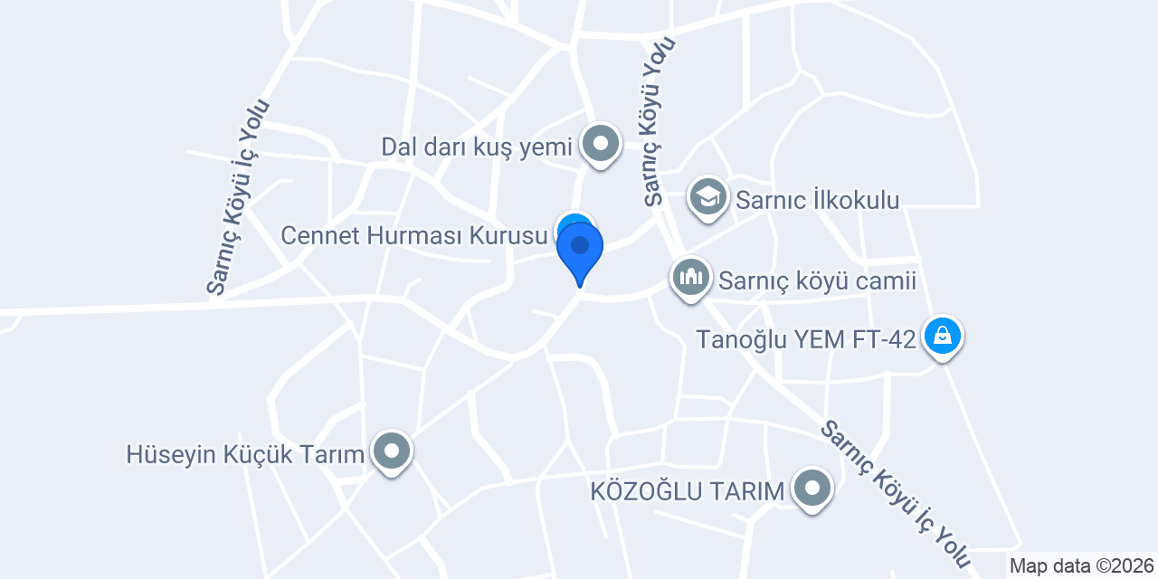 ALTINEKİN SARNIÇ KÖYÜ konumu