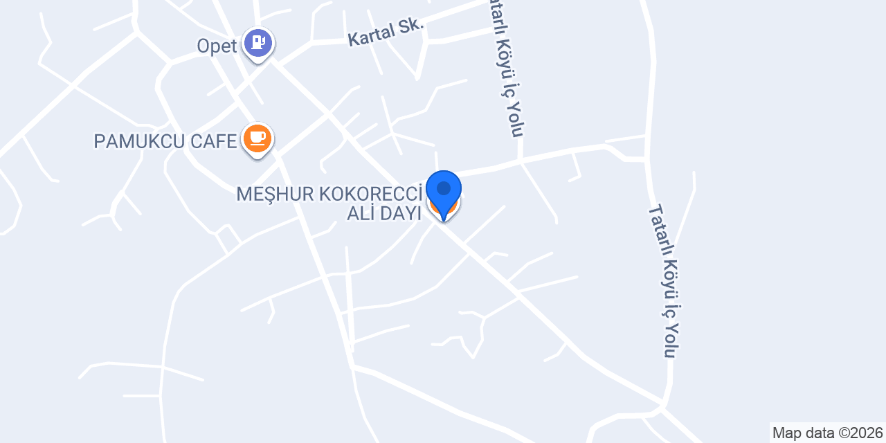 MEŞHUR KOKORECCİ ALİ DAYI konumu