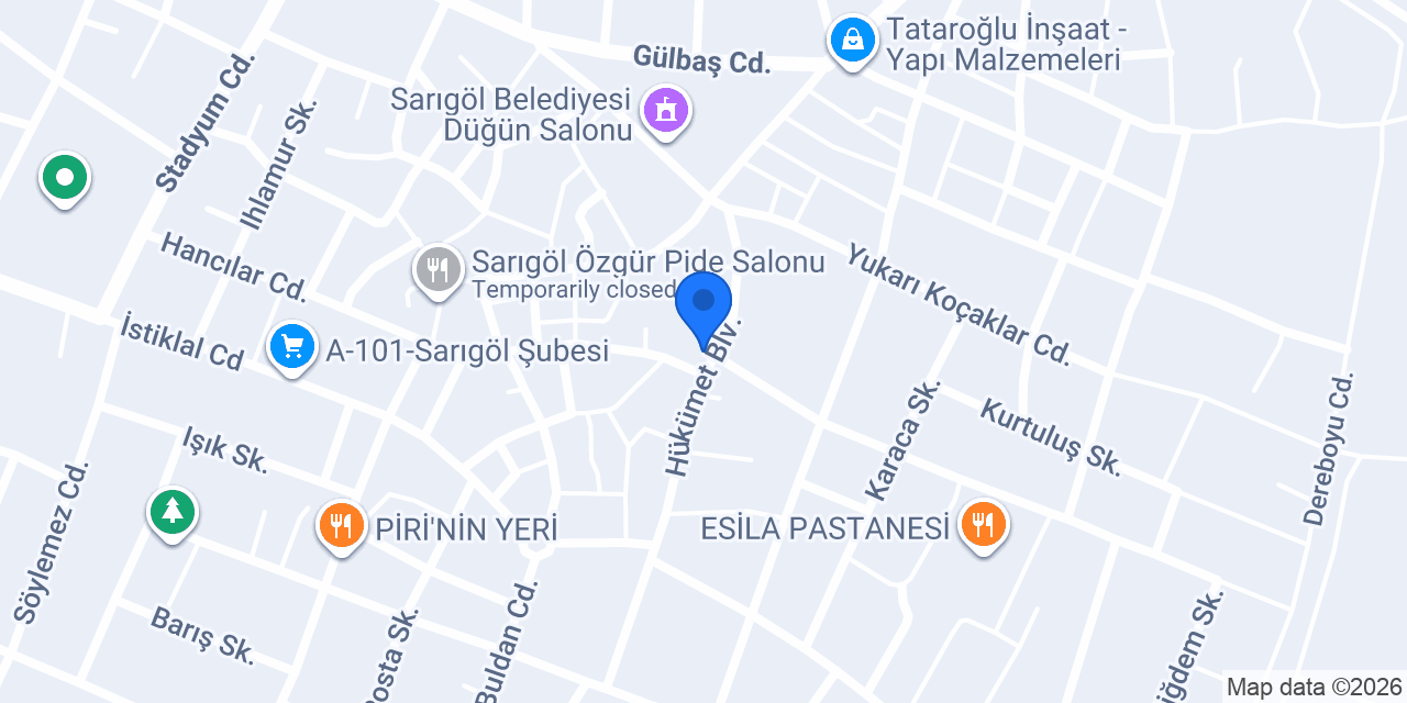 KAAN OPTİK konumu