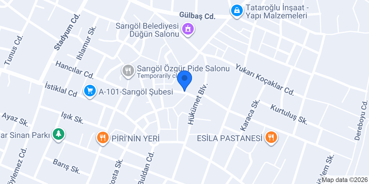 Taşfırın pide konumu