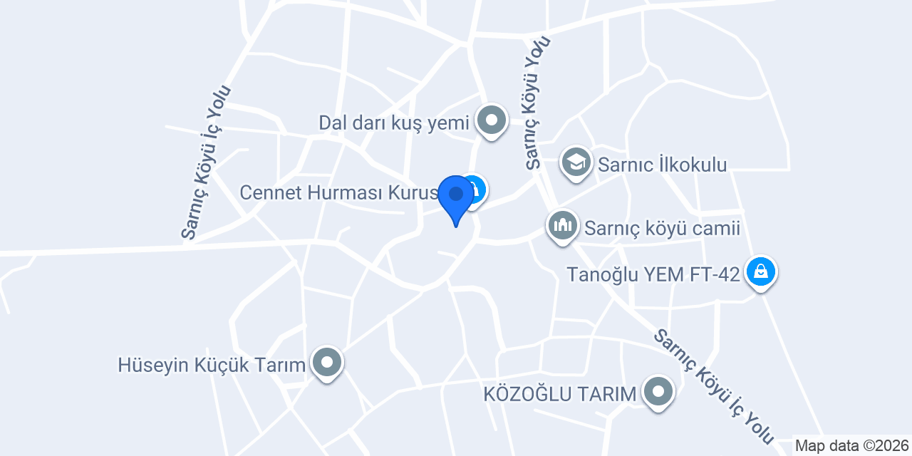 Bekiroğlu Kardeşler Tarım konumu