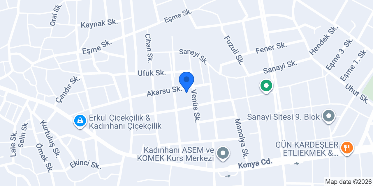 Dağ oto Elektirik konumu