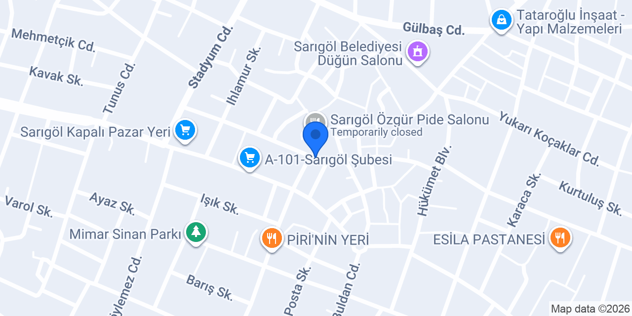Sancak ticaret nalburiye konumu