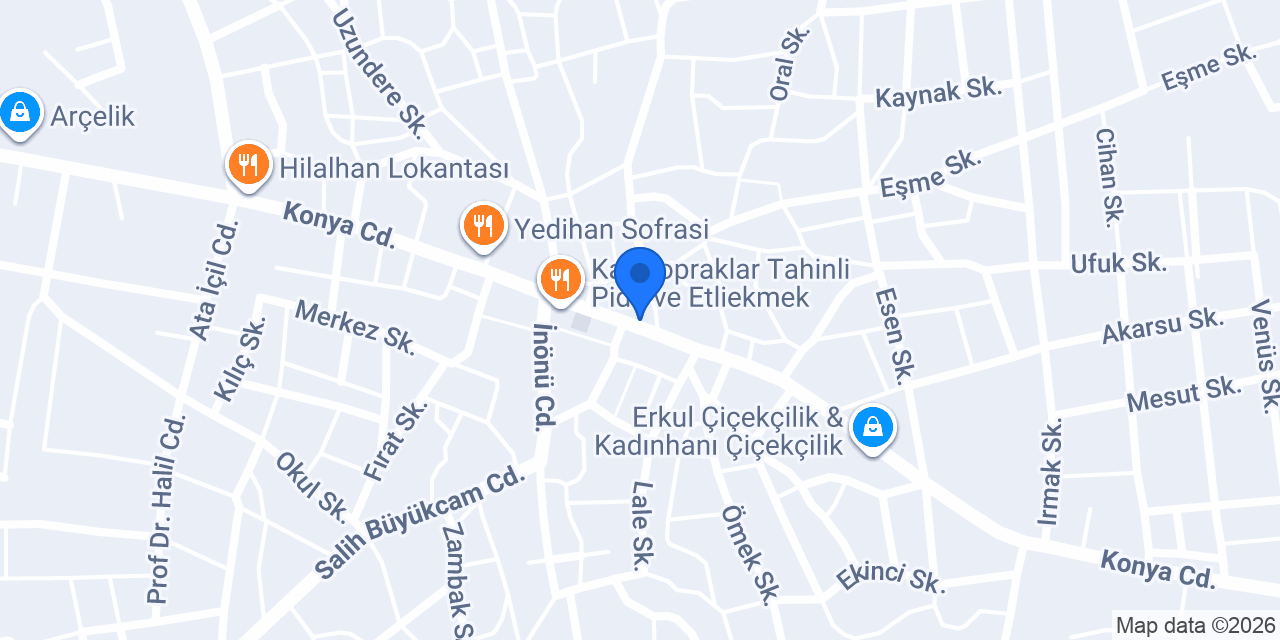 KESER VETERİNER KLİNİĞİ konumu