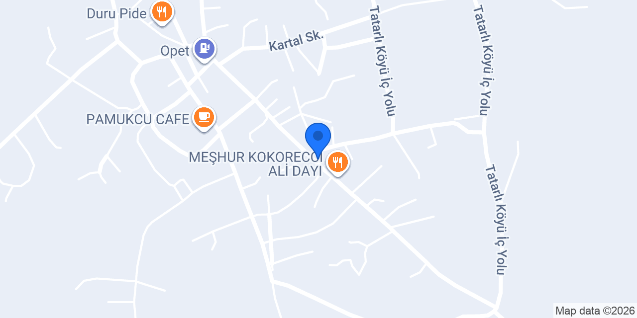 Tatarli Tuğra mobilya konumu