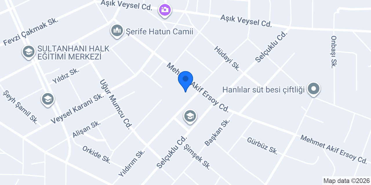 Aksaray Evde Hasta ve Yaşlı Bakım Hizmetleri konumu