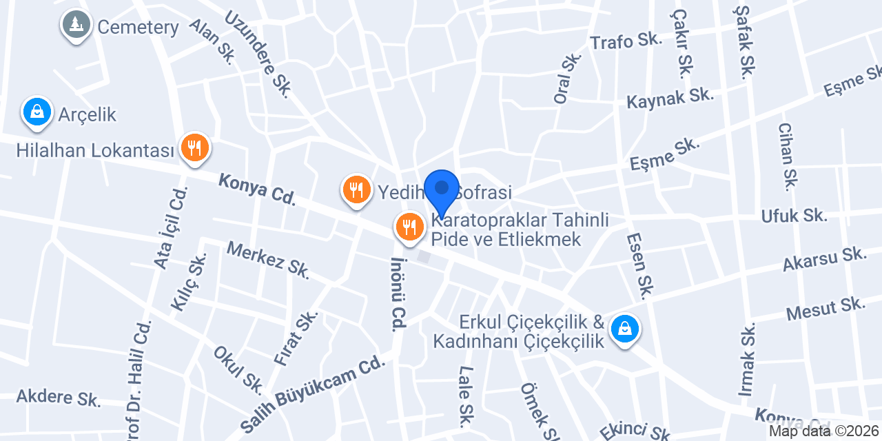 Metin Usta'nın Yeri konumu