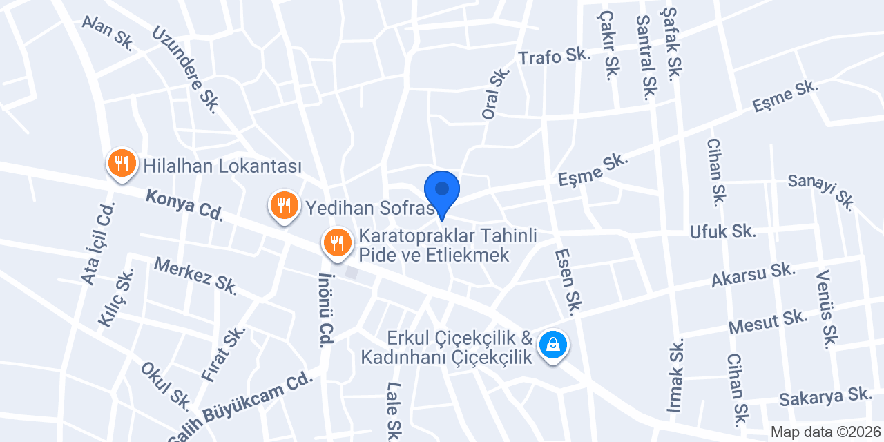 CANITEZ UNLU MAMÜLLER konumu