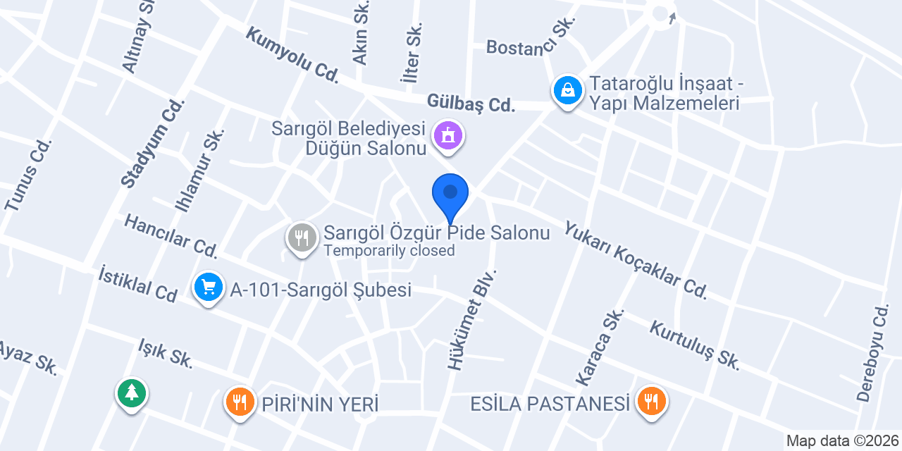 YENİ BUKET ECZANESİ konumu