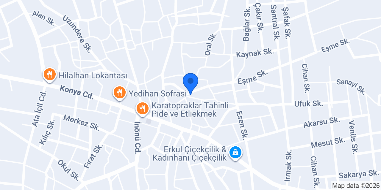 GANİOĞLU EKMEK FABRİKASI konumu