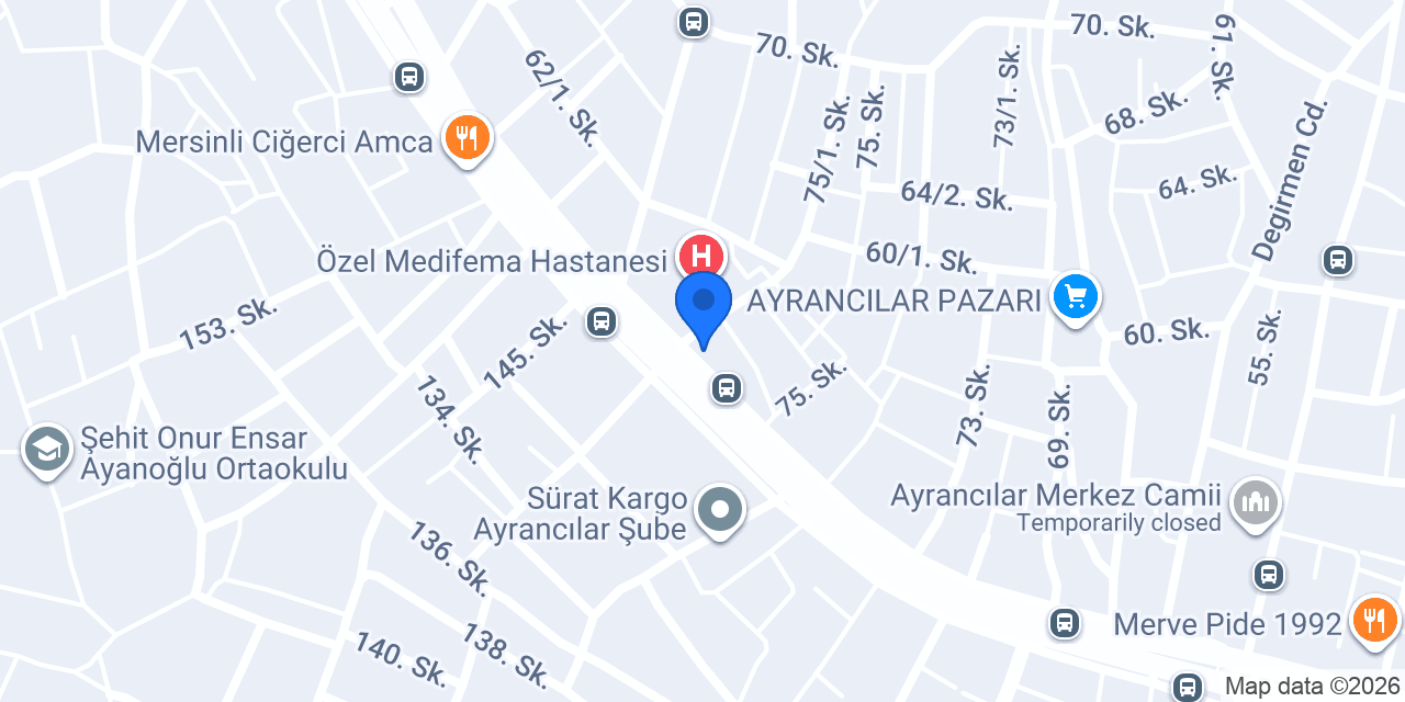 Cemer Tech Dijital Ajans konumu