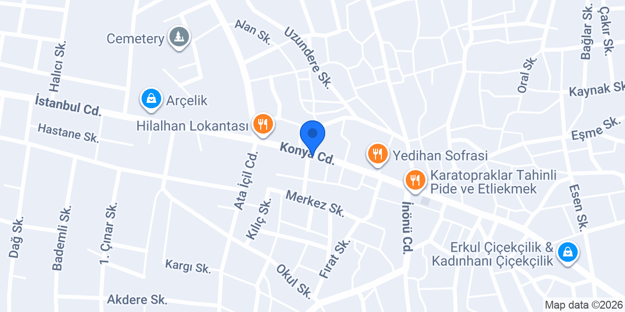 Selam Gıda konumu