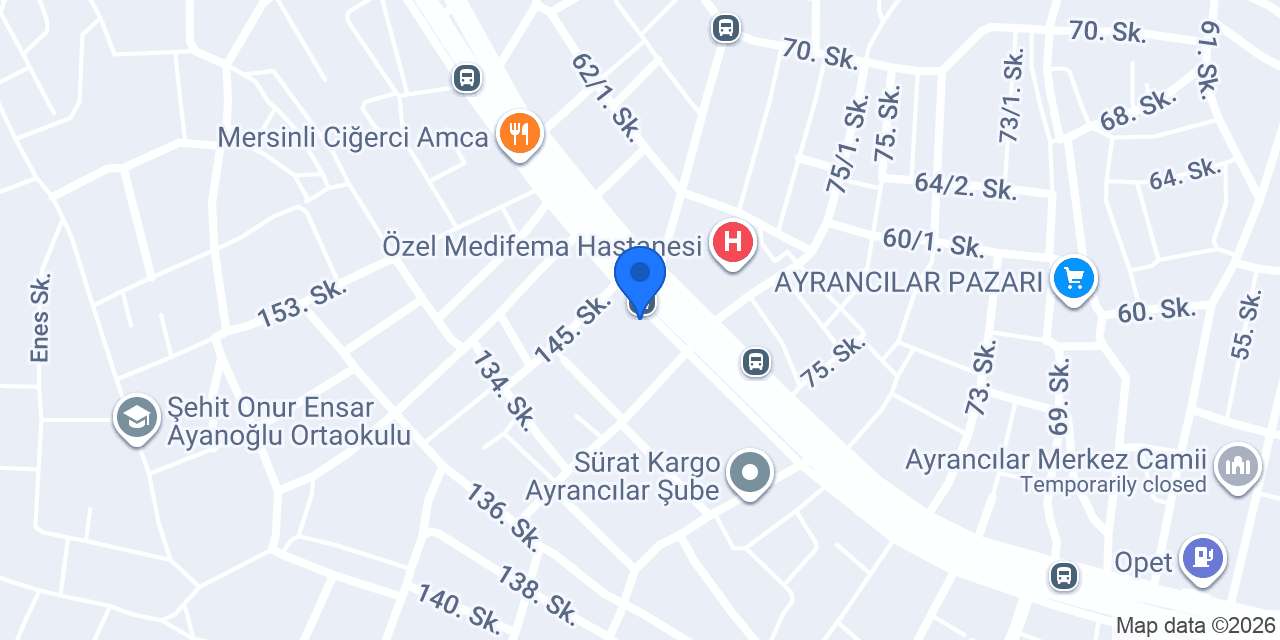 Ayrancılar Çicek Sepetim konumu
