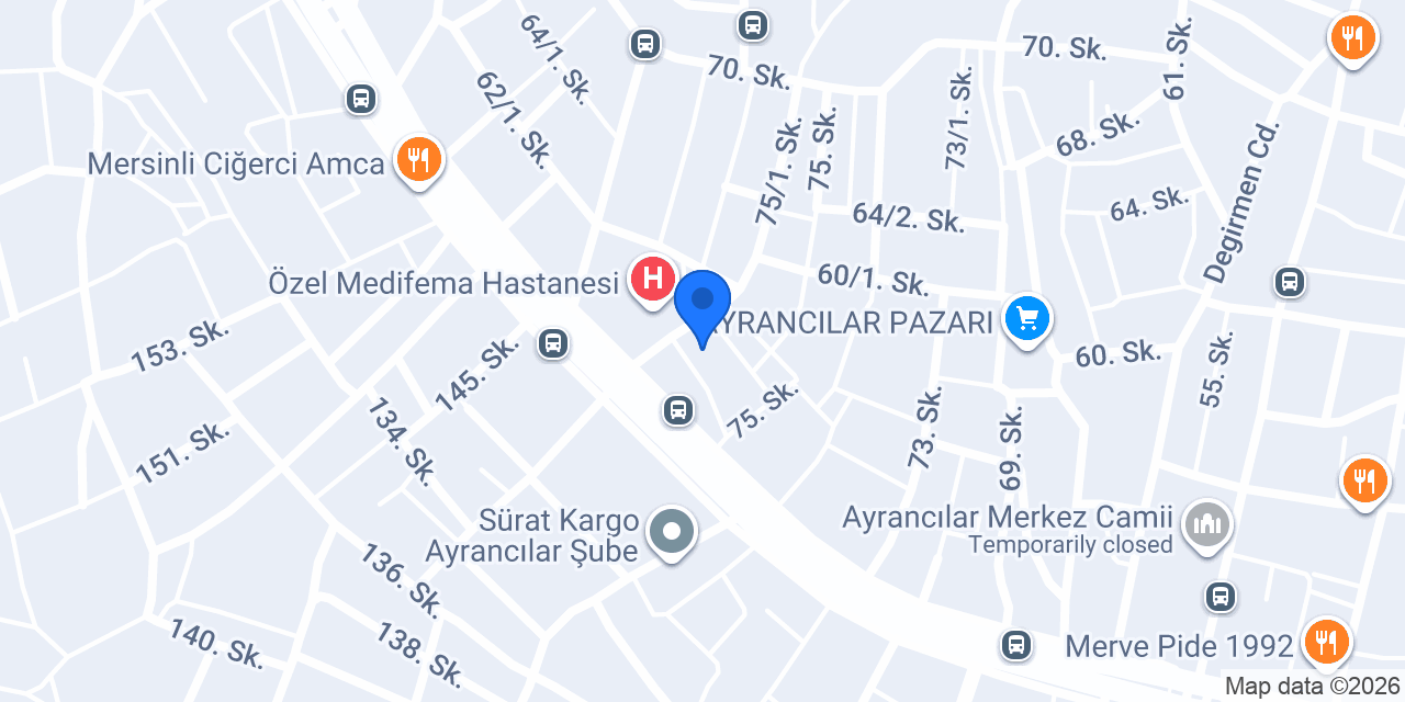 PLUS DÖNER konumu