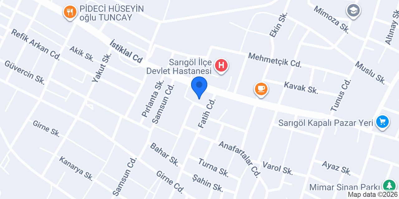 İ.S. Ertürk Petrol konumu