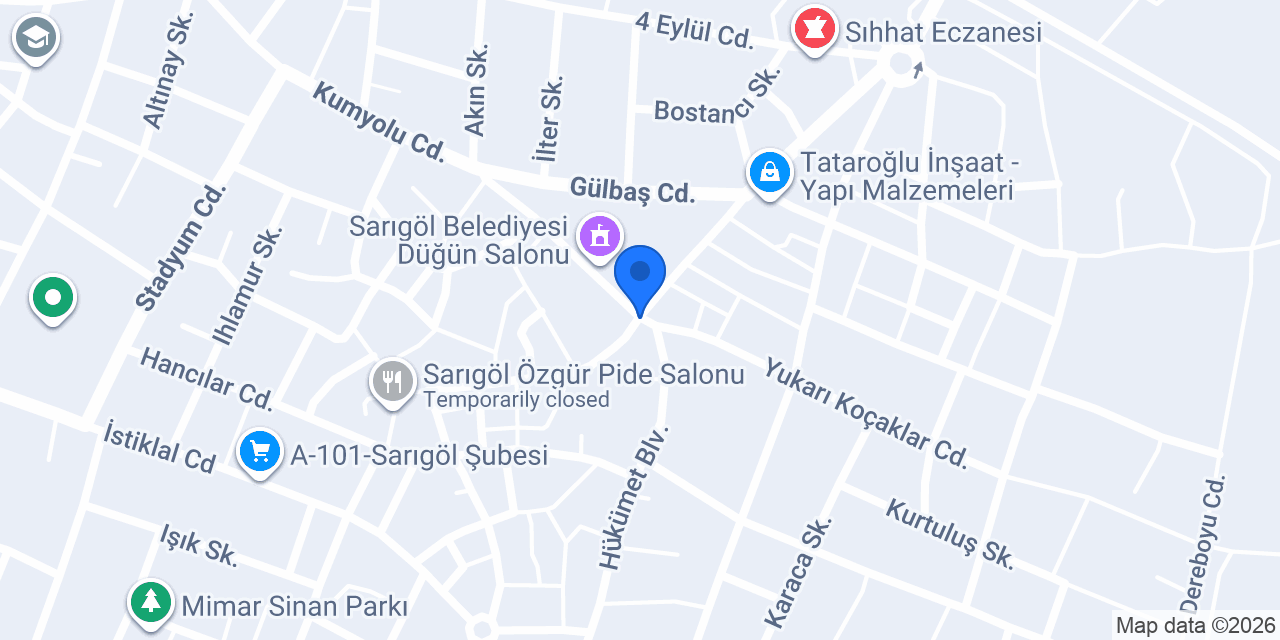 SEVEROĞLU GİYİM konumu