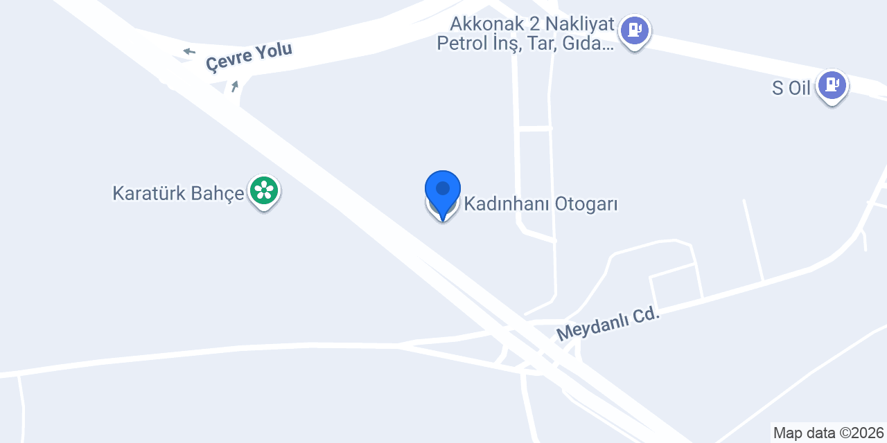 Kadınhanı Otogarı konumu