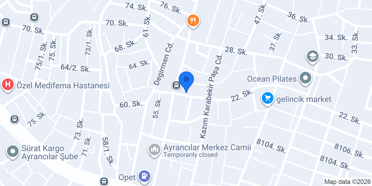 Terzi Gömlekçi Tahir konumu