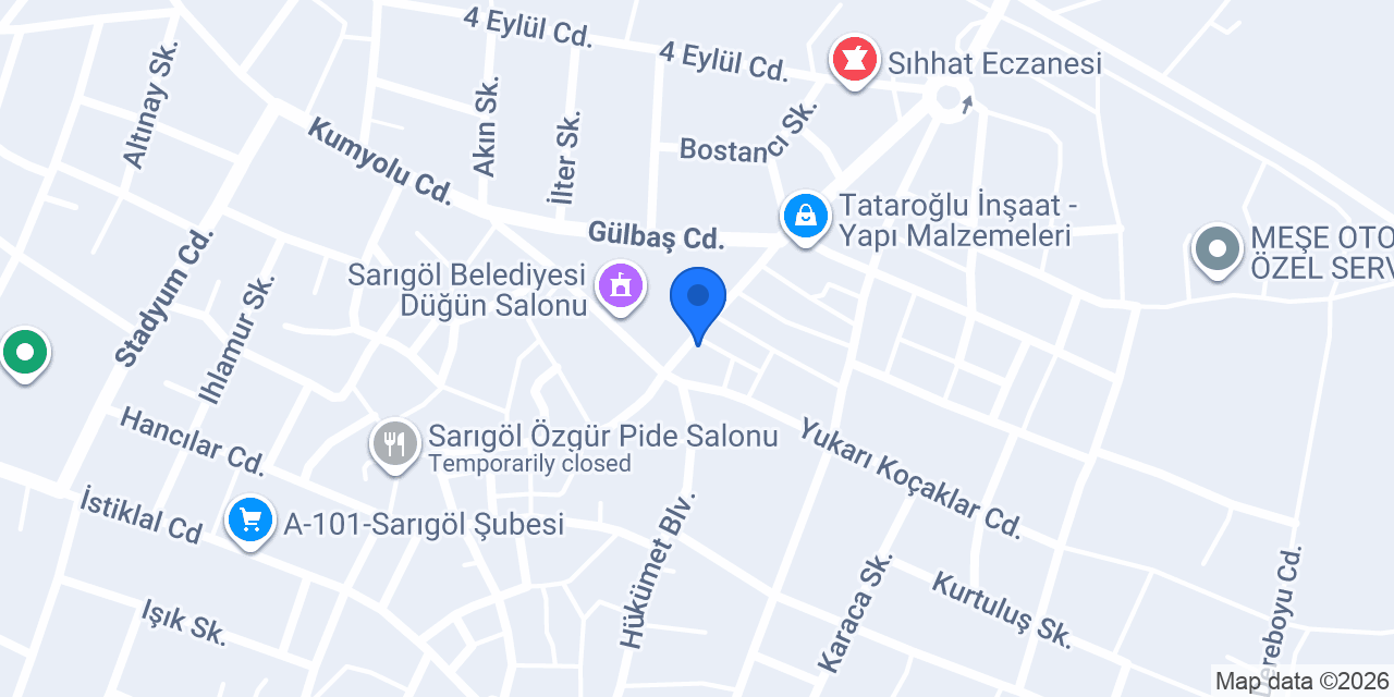 Gümüşlü Kuyumculuk konumu