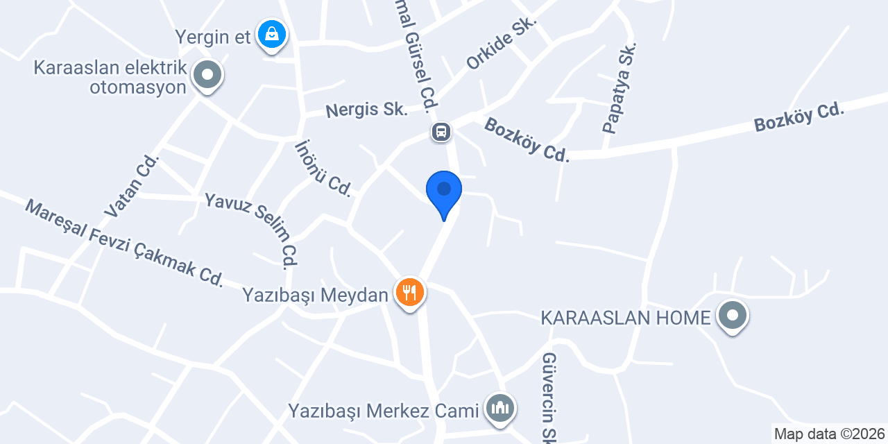 Nazilli Pide Salonu konumu