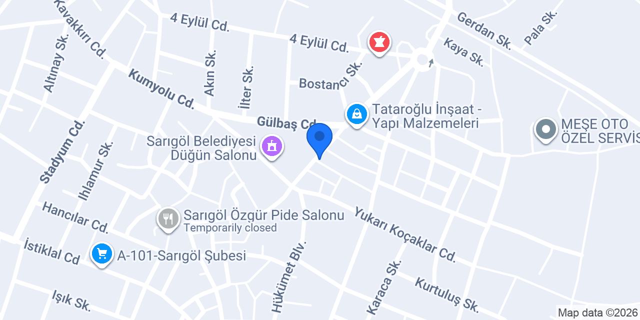 Hancıoğlu Ticaret konumu