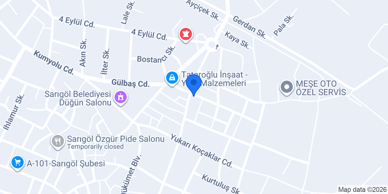 PETLAS-Güven Oto Lastik konumu