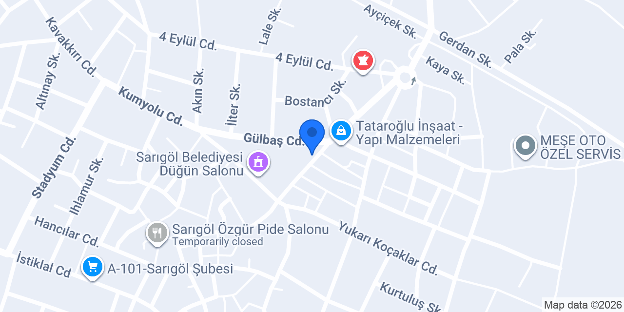 SARIGÖL PETSHOP konumu