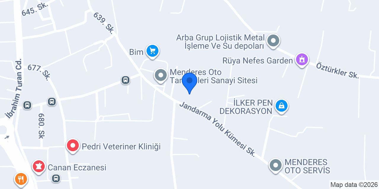 Lamella Panjur konumu