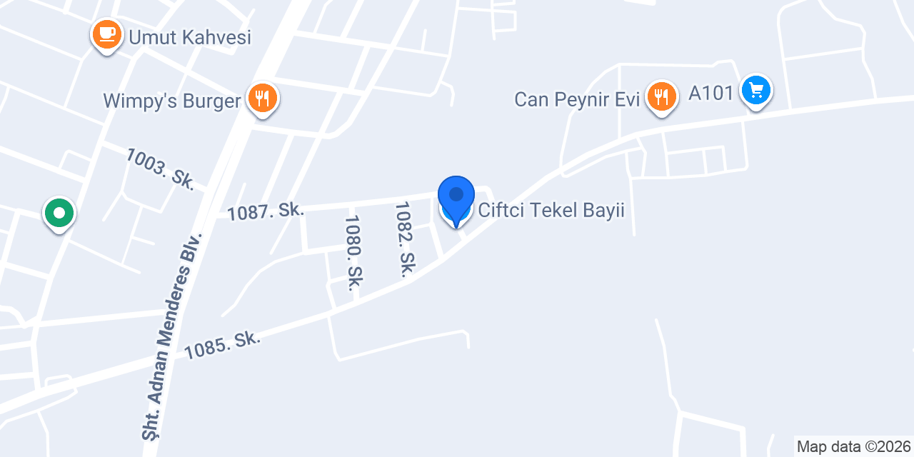 Ciftci Tekel Bayii konumu