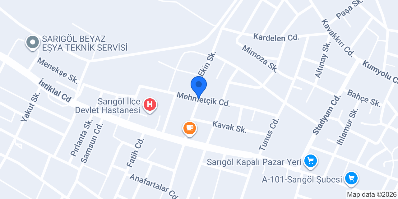 Canbazoğlu Palet konumu