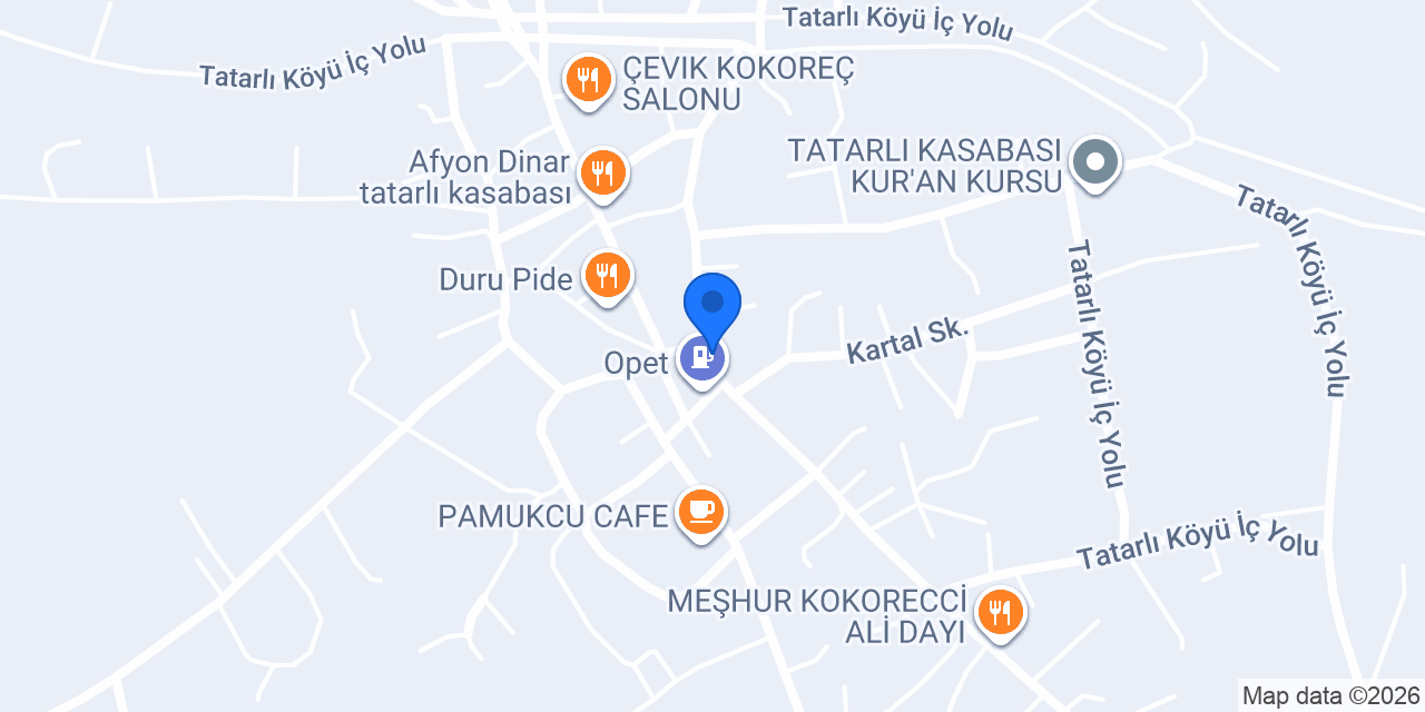 Akkartal Elektrik konumu