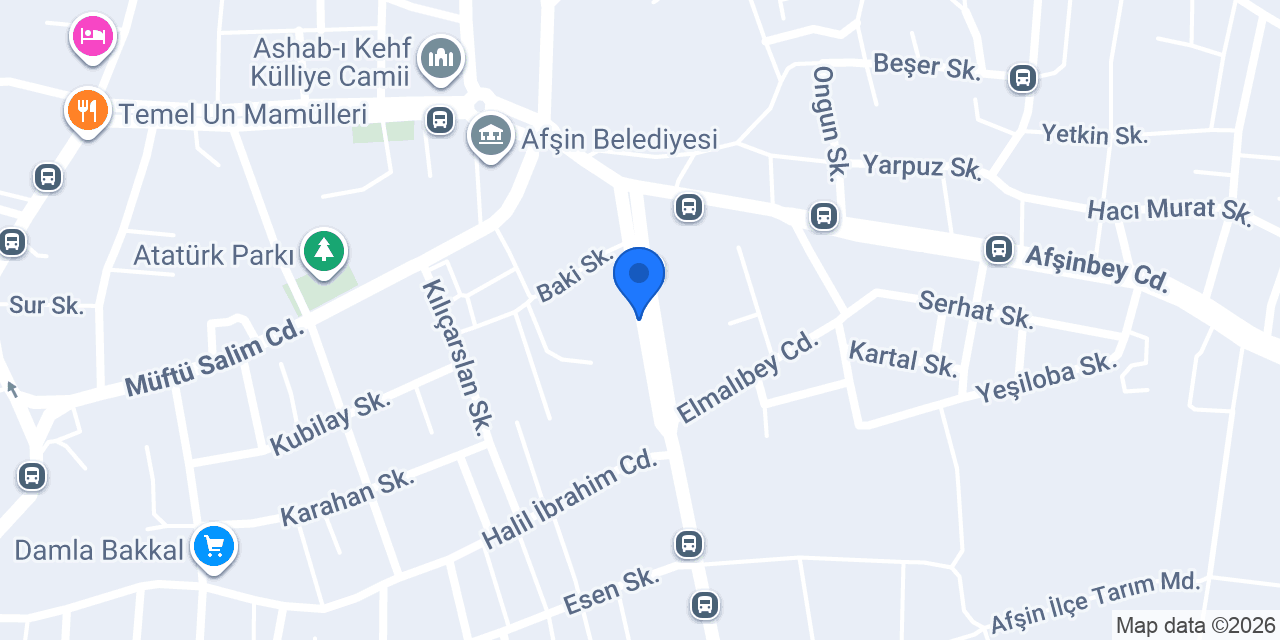 Diş Kliniği Arif Demir&Ali Buğra Demir konumu