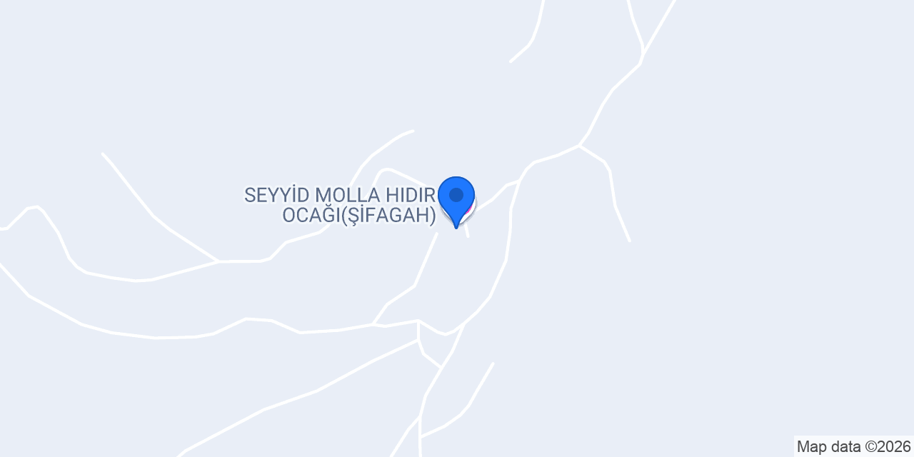 SEYYİD MOLLA HIDIR OCAĞI(ŞİFAGAH) konumu
