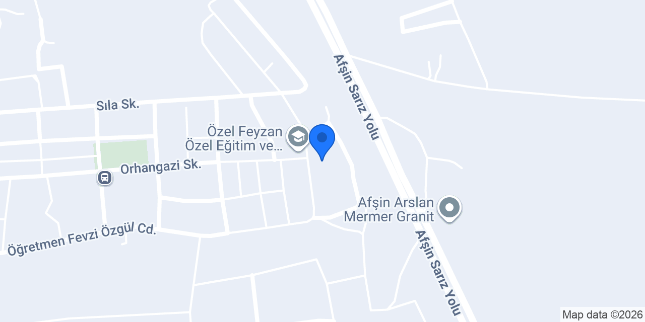 Afşin Okyanus Halı Yıkama konumu