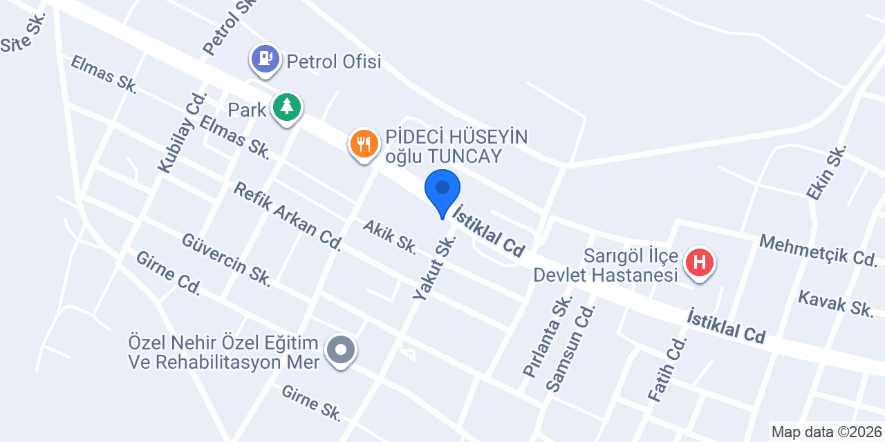 Tume Yapı konumu
