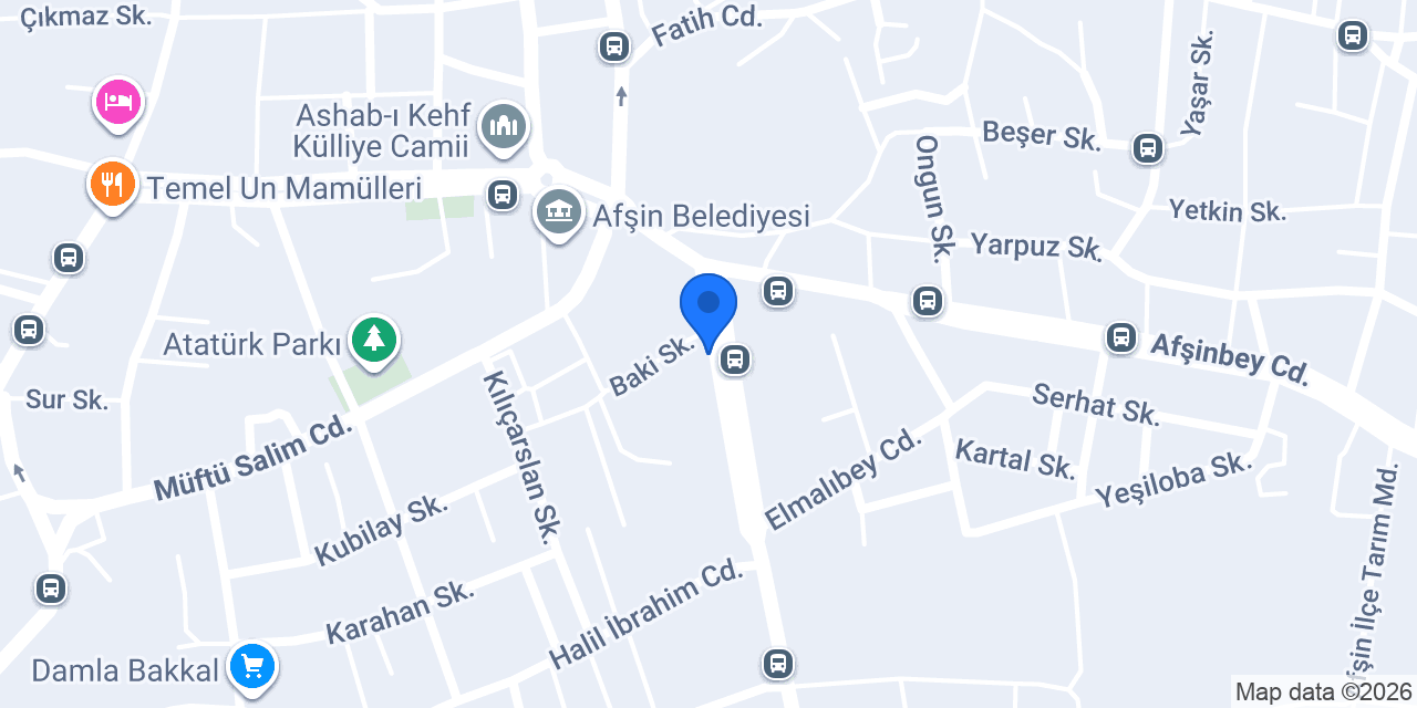 Özer Veteriner Kliniği konumu