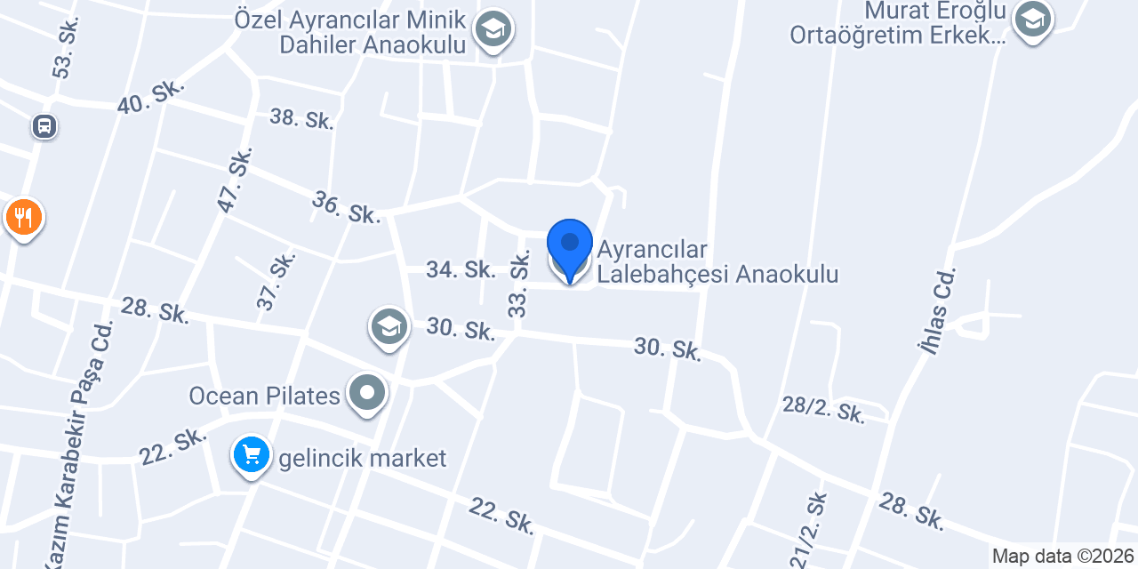 Ayrancılar Lalebahçesi Anaokulu konumu