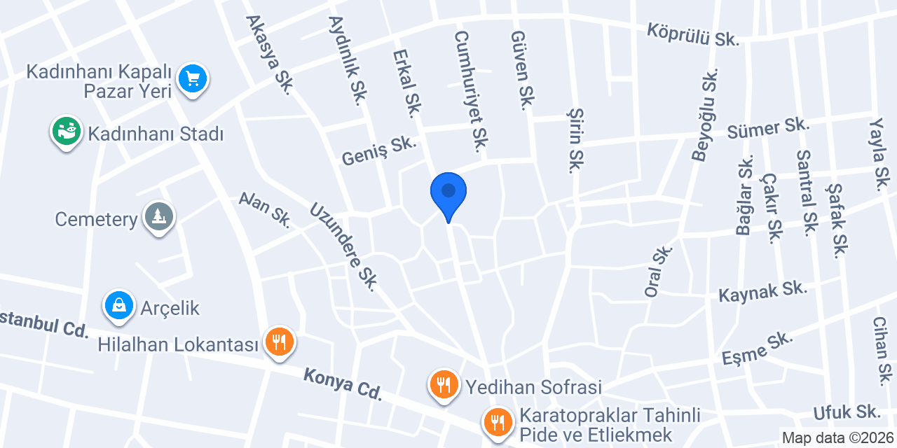 Kongaz bayii konumu