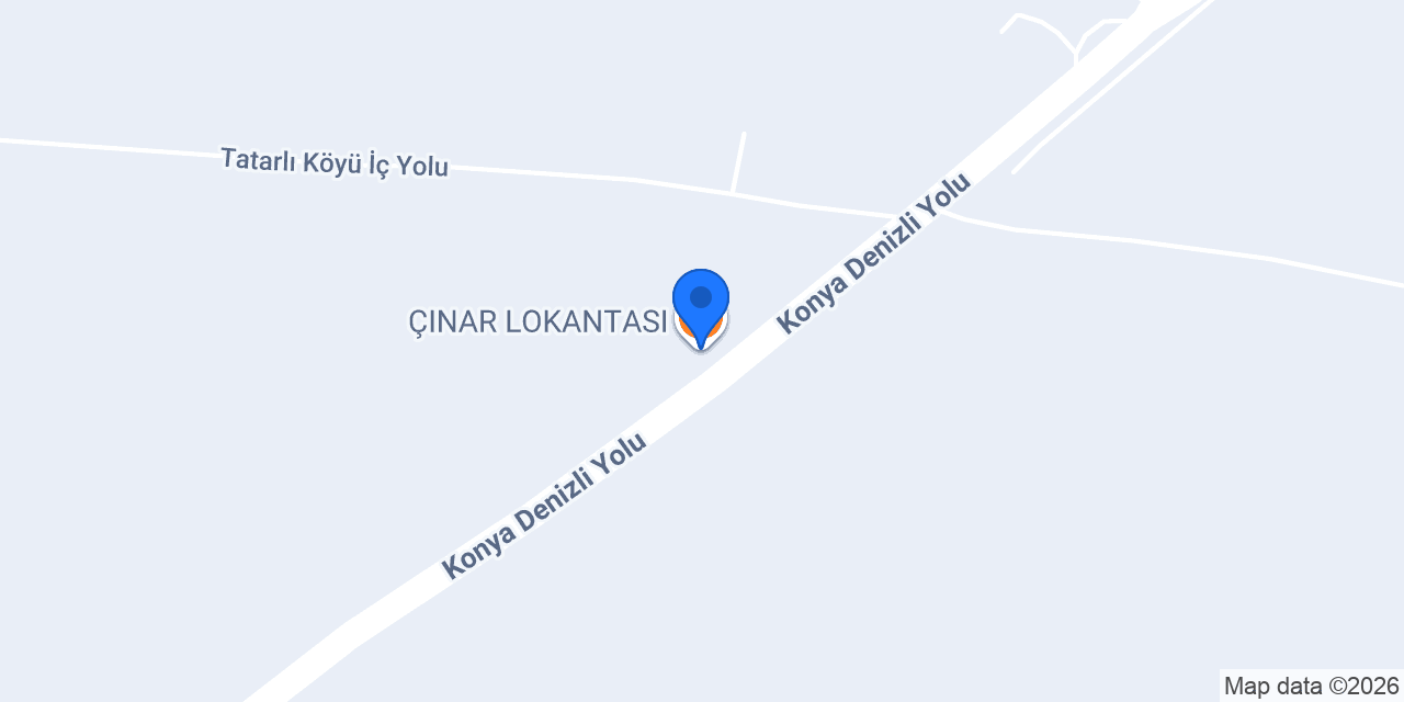 ÇINAR LOKANTASI konumu